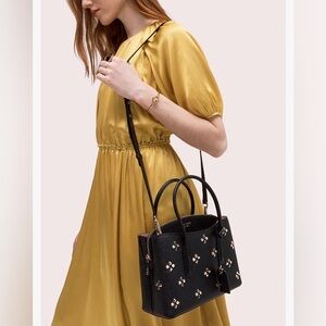 Kate Spade - Margaux Spade Stud Medium Satchel - Black